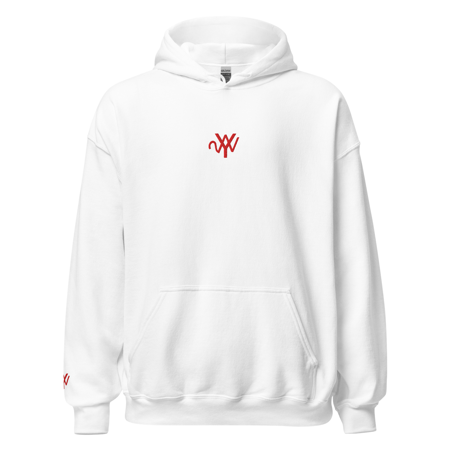 Sweat Blanc à capuche YA2NE