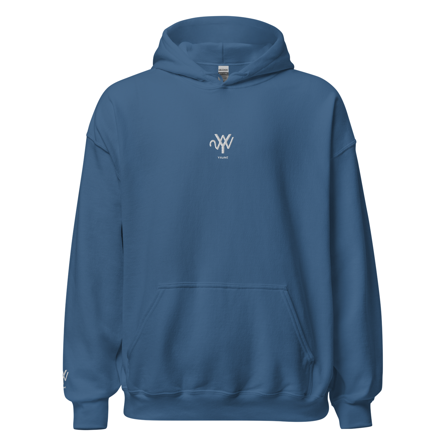 Sweat Bleu à capuche YA2NE