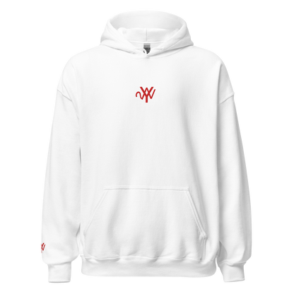 Sweat Blanc à capuche YA2NE