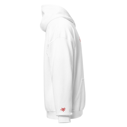 Sweat Blanc à capuche YA2NE
